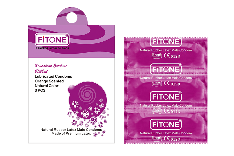 FITONE Sensation Extrem gerippte Kondome